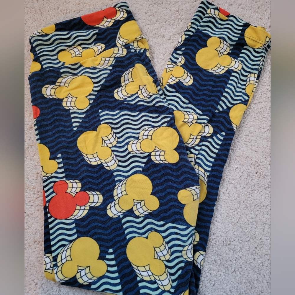 LuLaRoe Mickey Mouse Leggings